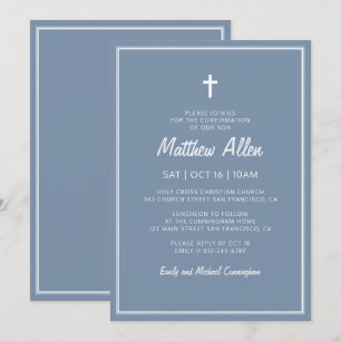 Bevestiging voor uw moderne eenvoudige Lijst Kaart