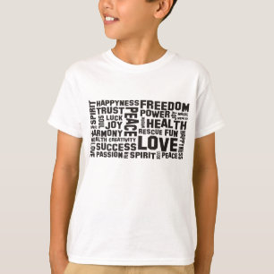 bevestiging zwart - achtergrond t-shirt