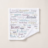 Bevestigingen Bad Handdoek (Wasdoekje)