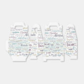 Bevestigingen Bedankdoosjes (Uitgevouwen)