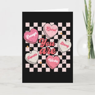 Bevestigingen Candy Heart Leraar Valentijnsdag Wo Kaart