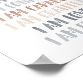 Bevestigingen voor Kinderen Boho Slaapkamer Decor Poster (Hoek)