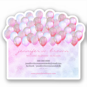 Bevestigingsballoons Sticker