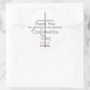 Bevestigingsdochter Hartelijk dank voor Stickers