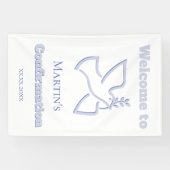 Bevestigingsjongen welkom spandoek (Horizontaal)