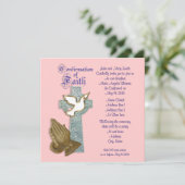 Bevestigingsuitnodiging Kaart (Staand voorkant)