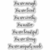 Bevestigingsverklaringen Sticker (Voorkant)