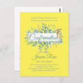 Bevestigingsverzoeken Eucalyptus Greenery Budge Briefkaart (Voorkant / Achterkant)