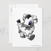 Bevlekt Kau Briefkaart (Voorkant / Achterkant)