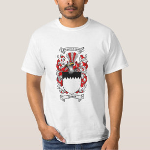 Bevoegdheden gezinscrest - mouwen van wapens t-shirt
