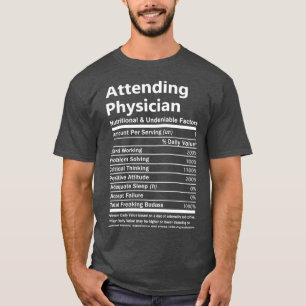 Bevoegdheden van de arts Nutritional and Undenable T-shirt