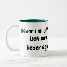 Bevor i mi uffreg......