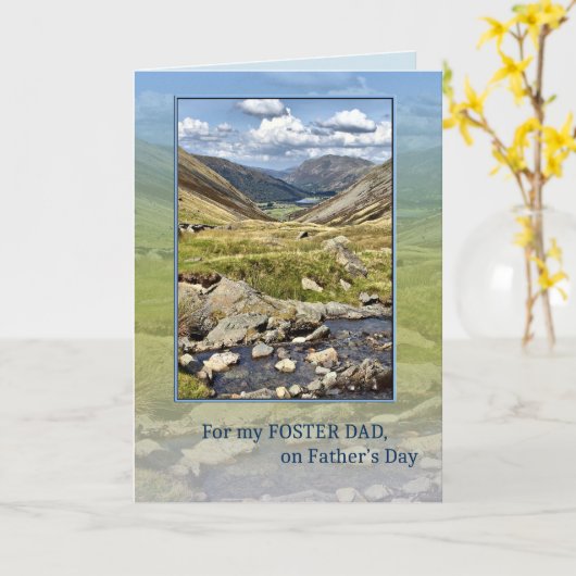 Bevorder Papa op Vaderdag, het Landschap van de Kaart (Gele Bloem)