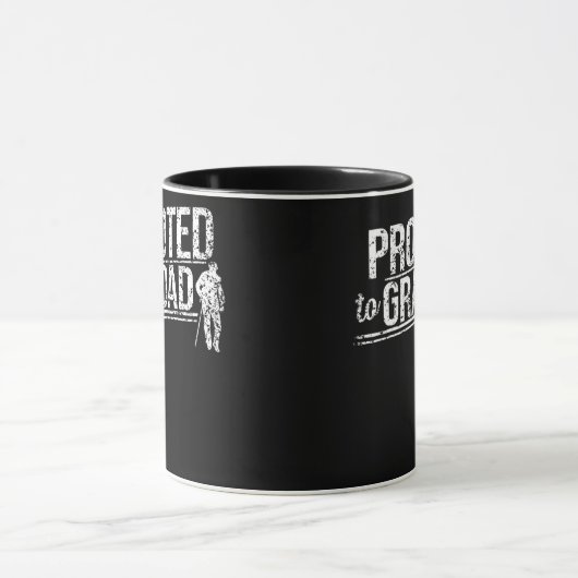 Bevorderd aan opa opa opa grootvader mok (Midden)