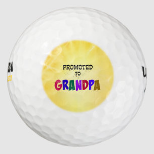 Bevorderd aan opa-viering! golfballen
