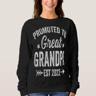 Bevorderd naar Great Grandpa 2022 Father Day New G Trui