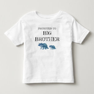 Bevorderd tot Big Brother Dinosaur T-shirt