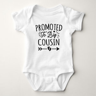 Bevorderd tot Big Cousin Matching Family Romper
