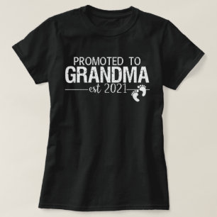 bevorderd tot grootma est 2021 t-shirt