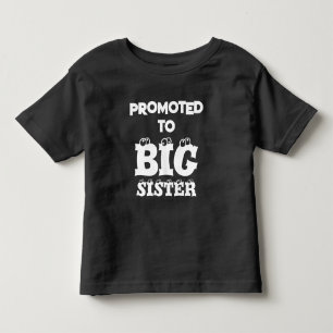BEVORDERD TOT GROTE ZUS SCHATTIG BABY AANKONDIGING KINDER SHIRTS