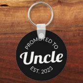 Bevorderd tot oom Est. 123 Sleutelhanger (Voorkant)