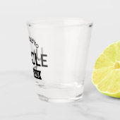 Bevorderd tot oom Est. 2023 II Shot Glas (Rechts)