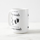 Bevorderde honden t.o.v. menselijke tante Zwangers Koffiemok (Voorkant links)