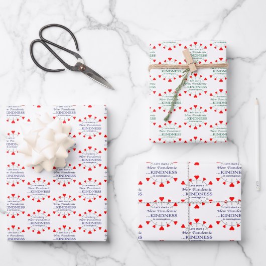 Bevorderen Kindness Inpakpapier Vel (Voorkant)