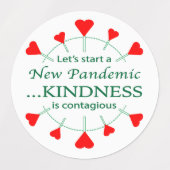 Bevorderen Kindness Labels (Design 2)