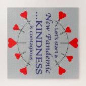 Bevorderen Kindness Legpuzzel (Horizontaal)