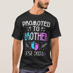 Bevordering tot broer 2023 om zwangerschap te zijn t-shirt