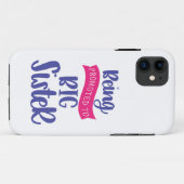Bevordering tot grote zuster Case-Mate iPhone case (Achterkant (horizontaal))