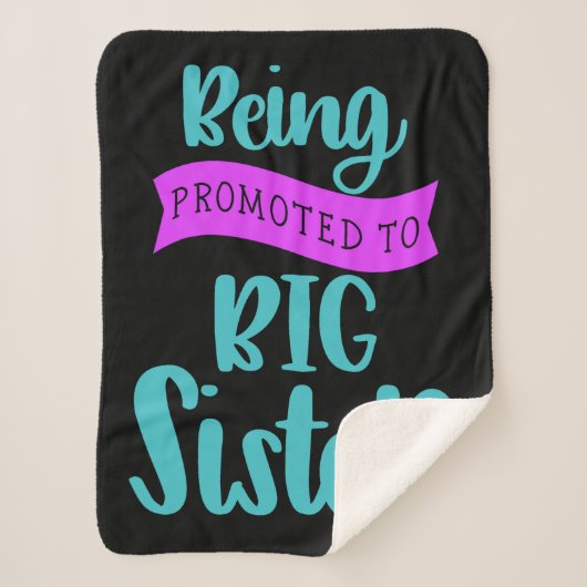Bevordering tot grote zuster sherpa deken (Voorkant)