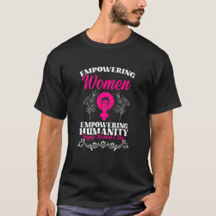 Bevordering van de gelijkheid van vrouwen en manne t-shirt