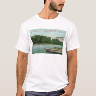 Bevordering van het watercarnaval en het vuurwapen t-shirt