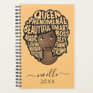 Bevordering van zwarte vrouwen, geel planner
