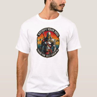 Bevredig je ziel, handel voor zelfontwikkeling Rid T-shirt