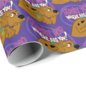 Bevriesde Scooby-Doo Cadeaupapier (Rol Hoek)