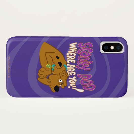 Bevriesde Scooby-Doo Case-Mate iPhone Case (Achterkant (horizontaal))