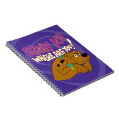 Bevriesde Scooby-Doo Notitieboek (Rechterzijde)