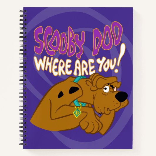 Bevriesde Scooby-Doo Notitieboek (Voorkant)