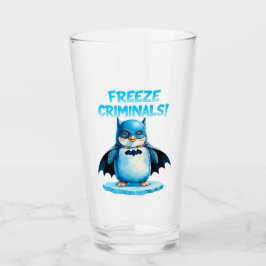Bevriezen Criminelen - Dark Penguin Glas