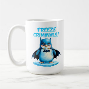 Bevriezen Criminelen - Dark Penguin Koffiemok