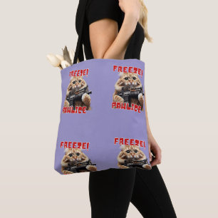 Bevriezen! Pawlice Grappig Cadeau Voor Kattenliefh Draagtas