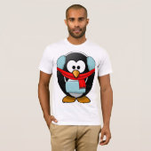 Bevriezing Penguin Mannen T-shirt (Voorkant volledig)