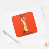 Bevrijd de kippen sticker (Envelop)
