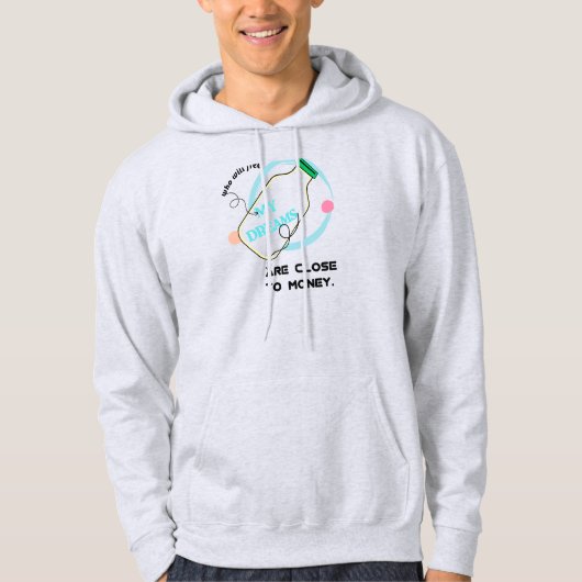 Bevrijd mijn dromen hoodie (Voorkant)