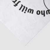 Bevrijd mijn dromen tissuepapier (Detail)