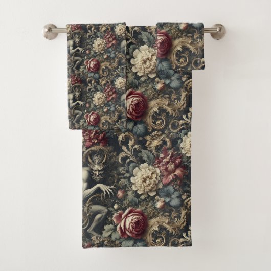 Bevrijd ons van decadentie - Gotisch Victoriaans Bad Handdoek (Insitu)