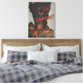 bevrijders Propaganda Poster Canvas Afdruk (Insitu (Slaapkamer))